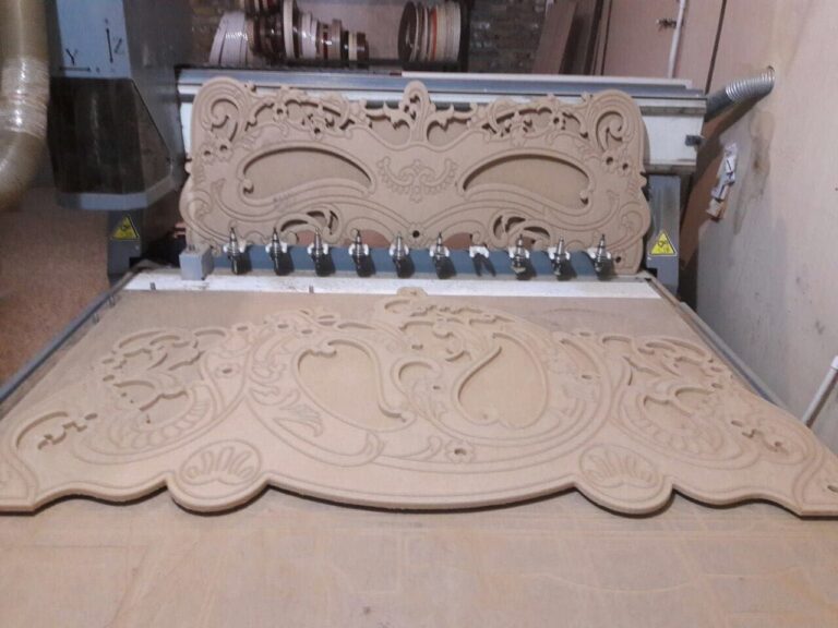 مراحل بکارگیری دستگاه CNC در کارگاه مبلمان سازی | فرساد ماشین