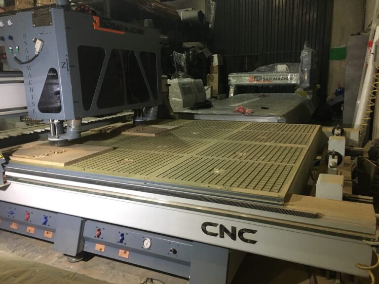 اجزای اصلی دستگاه cnc چوب